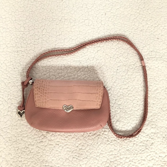Brighton Handbags - Brighton crocodile embossed Della leather purse